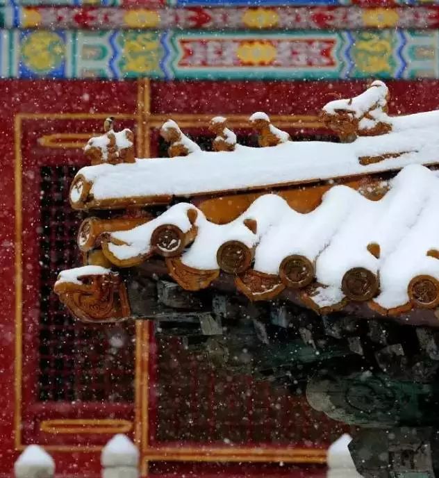 最美中國古建筑：紫禁城下雪了！