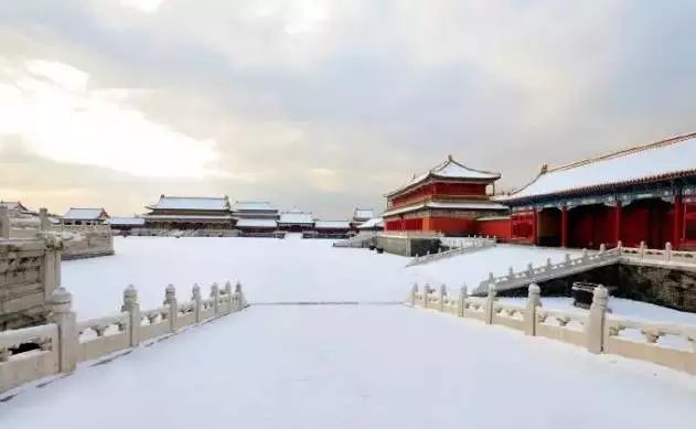 最美中國(guó)古建筑：紫禁城下雪了！