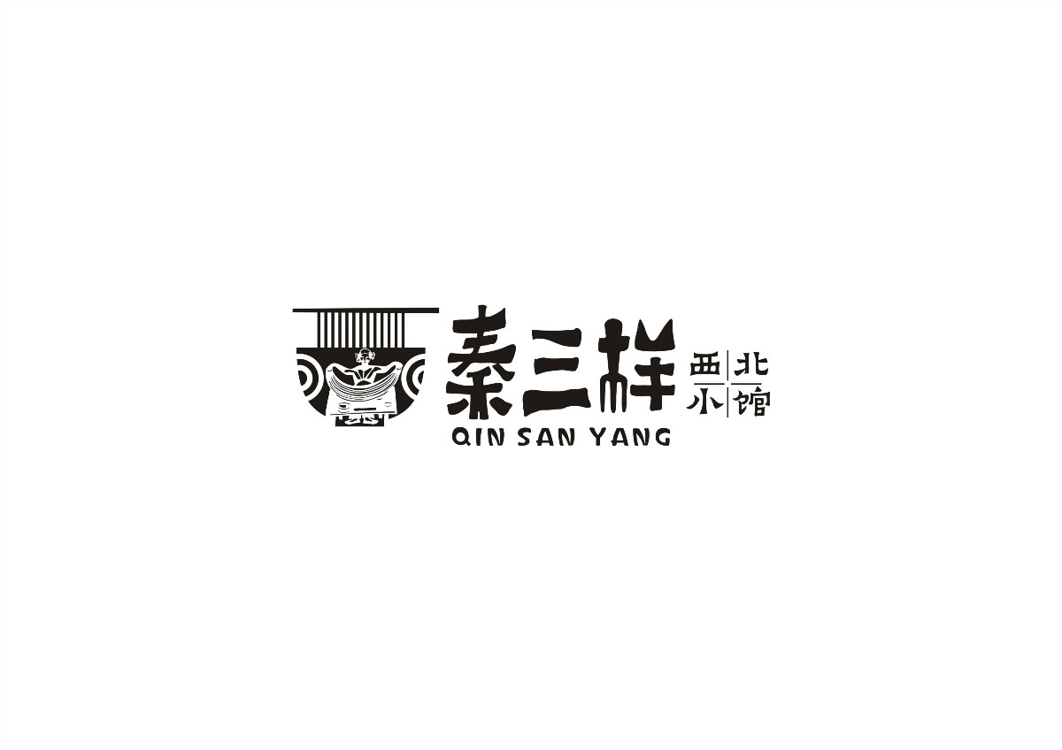 8款時尚中國元素品牌logo，古典韻味餐飲logo設(shè)計