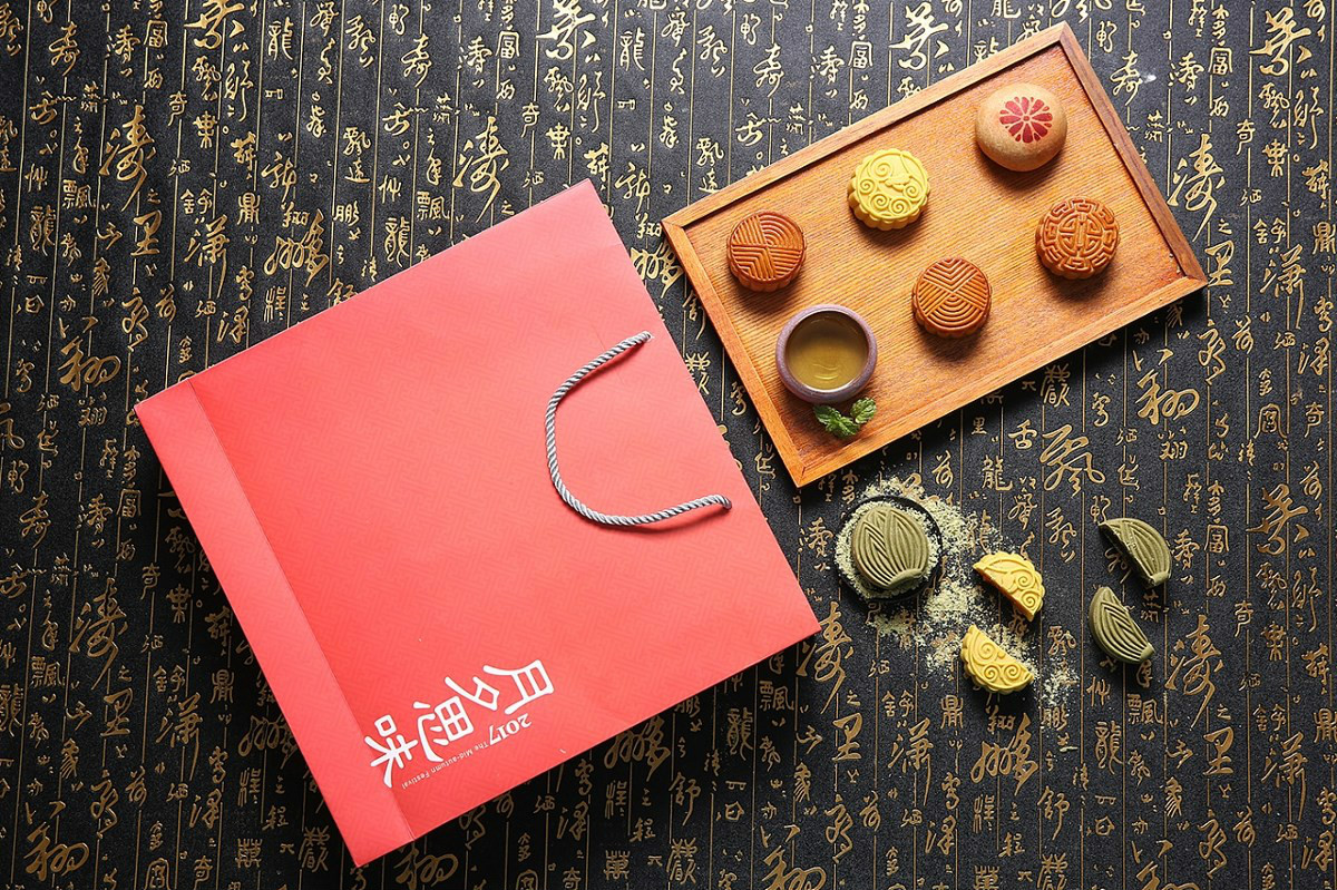 中秋月餅禮盒設(shè)計(jì)，唯美中國風(fēng)食品包裝設(shè)計(jì)