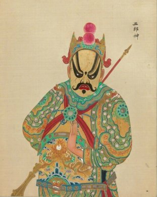 中國(guó)京劇藝術(shù)插畫：九款清朝京劇人物肖像