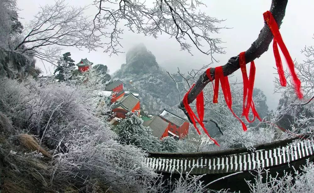 武當山雪景攝影：雪后武當是仙山