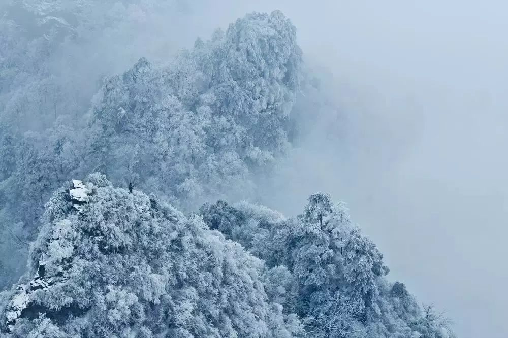 武當山雪景攝影：雪后武當是仙山