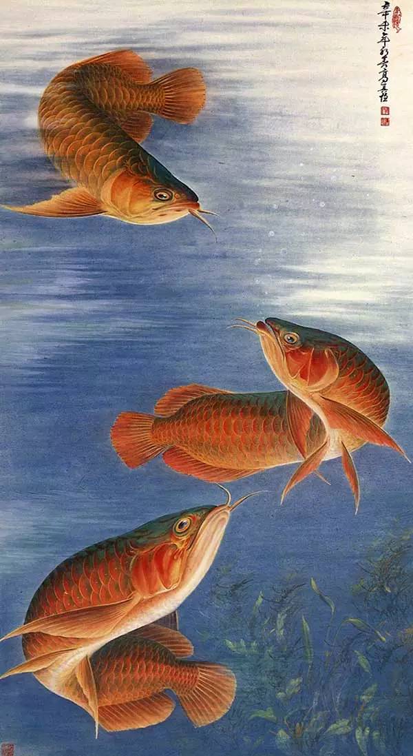 超逼真的詩(shī)意國(guó)畫魚(yú)：令人驚嘆的如魚(yú)得水