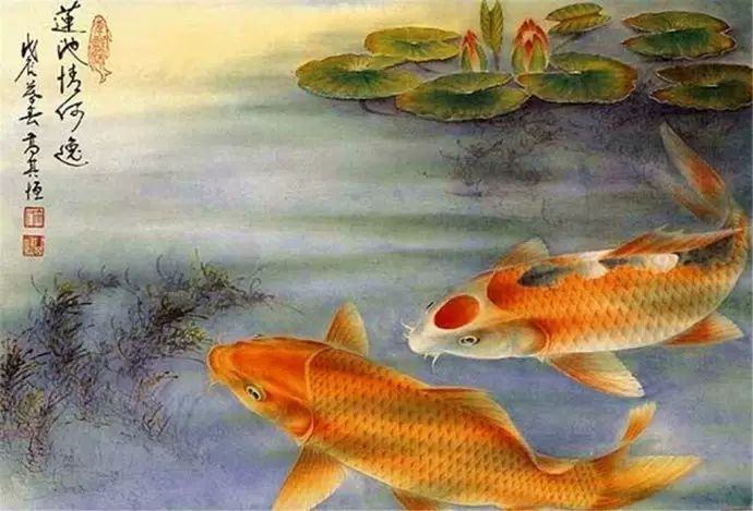 超逼真的詩(shī)意國(guó)畫魚(yú)：令人驚嘆的如魚(yú)得水