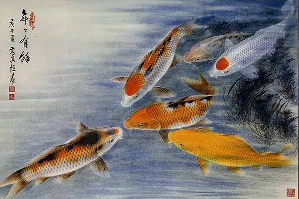 超逼真的詩(shī)意國(guó)畫魚(yú)：令人驚嘆的如魚(yú)得水