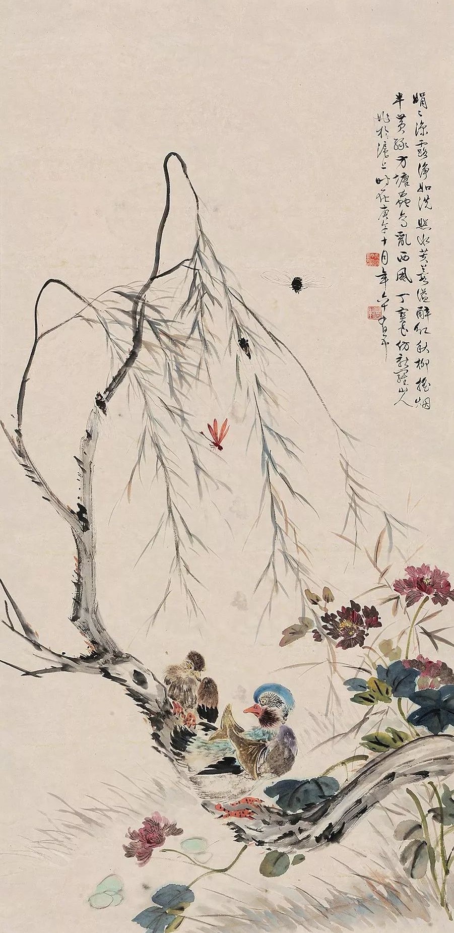 唯美精致的國畫：丁寶書花鳥作品欣賞