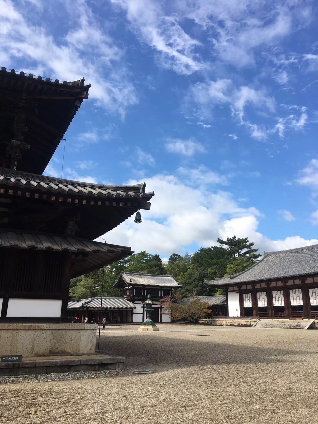 奈良·法隆寺，唐昭提寺佛教圖片