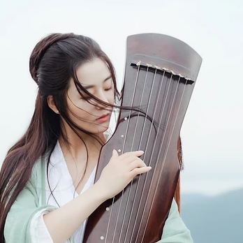 悠然唯美古風(fēng)真人女子頭像