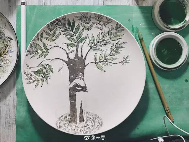 獨特中國美，最美插畫，膚如凝脂珠圓玉潤民國