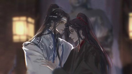 高清魔道祖師人物忘羨圖片，魏無羨藍忘機古風(fēng)人物圖集